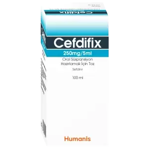 Cefdifix 250 mg Oral Süspansiyon