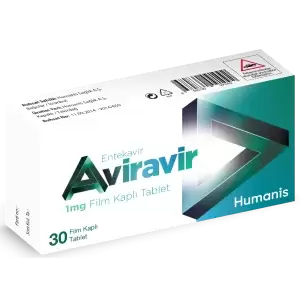 Aviravir 1 mg Film Tablet
